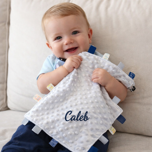 Blue Taggie Comforter Blanket