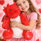 Zippie Red Dragon Personalised Teddy