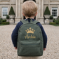 Children's Backpack personalised with Crown Design