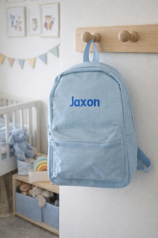 Children's Backpack personalised with Name Design