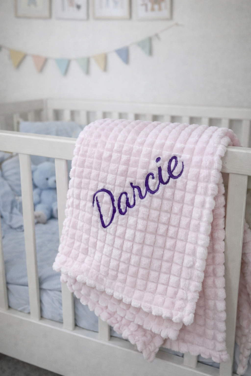 The Kenton Blanket Pink