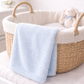 The Belmont Baby Blanket Blue