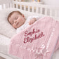 Huxley Baby Blanket Pink
