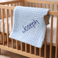 The Kenton baby Blanket - Blue