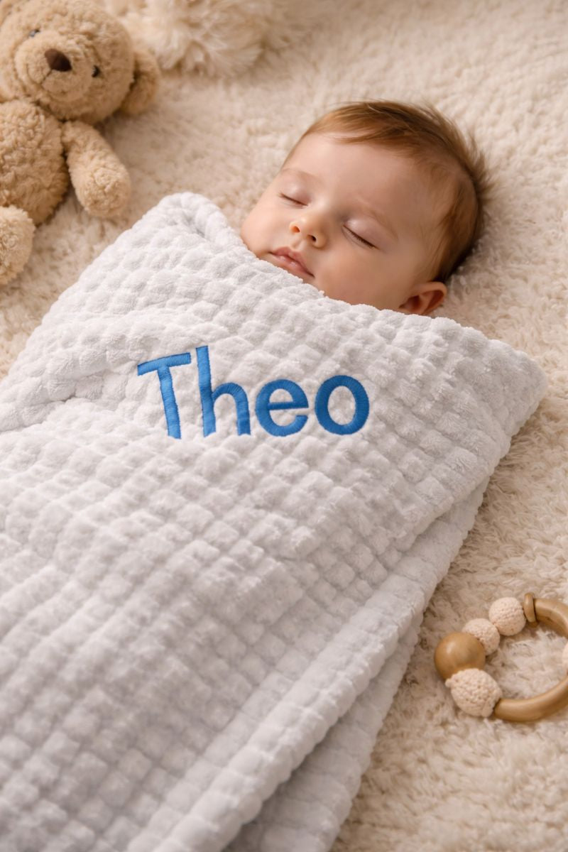 The Kenton baby Blanket - Grey
