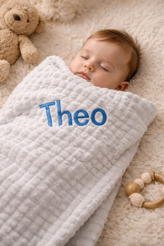 The Kenton baby Blanket - Grey