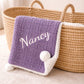Huxley Baby Blanket Purple