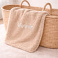 The Belmont Baby Blanket Coffee/Beige