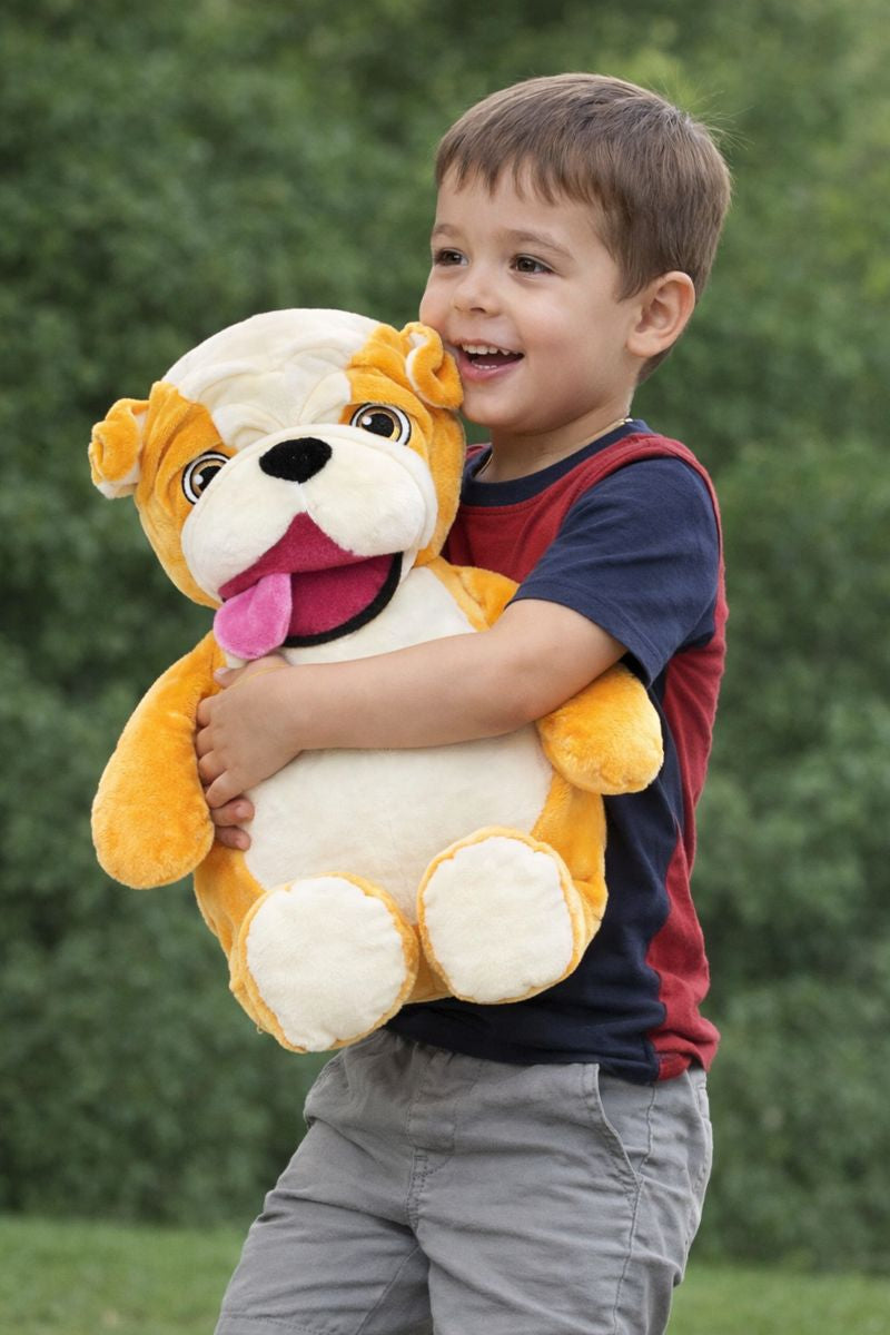 Bull Dog Personalised Teddy