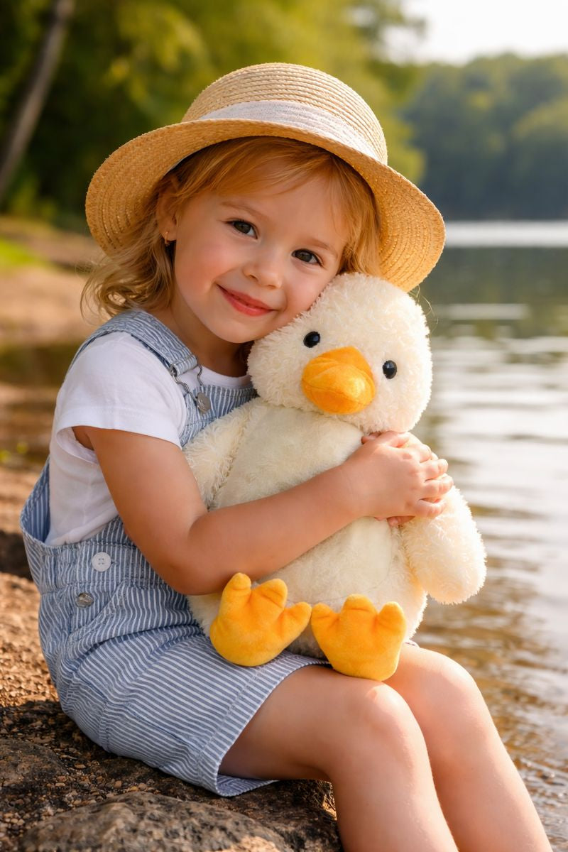 Baby Duck Personalised Teddy