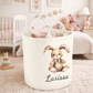 Bunny Personalised Toy/Laundry Basket