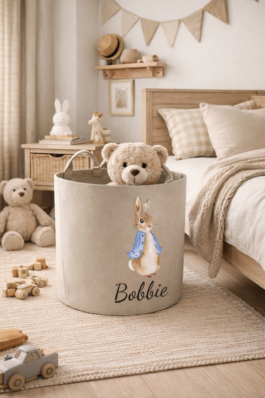 Peter Personalised Toy/Laundry Basket