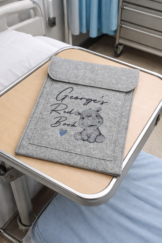 Personalised Child Health Record folder - Various Animal Designs