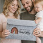Personalised Pregnancy Maternity Notes folder - Rainbow design