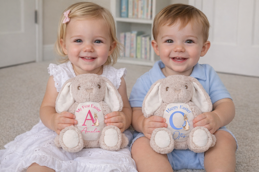 Easter design 10 personalised Easter bunny teddy