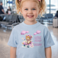 Mini Flyer personalised t-shirt pink design - various colour tops