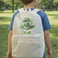 Personalised children's backpack Croc design