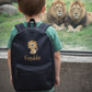 Children's Backpack personalised with Lion Design