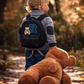Children's Backpack personalised with Teddy & initial Design