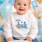 Teddy Embroidered Personalised Birthday Jumper - Various Colours