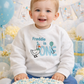 Goose Embroidered Personalised Birthday Jumper - Various Colours