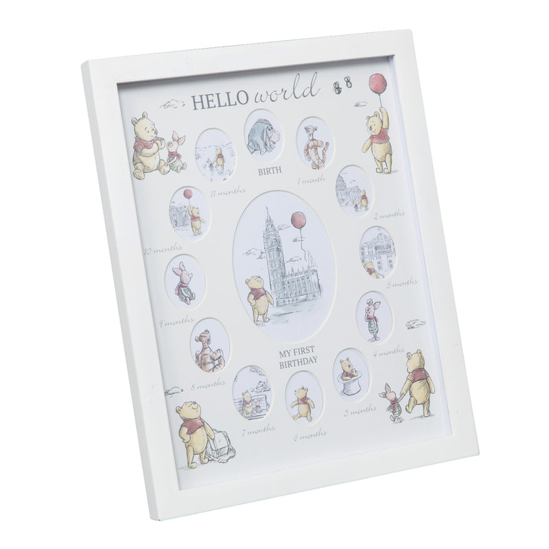 Disney Christopher Robin First Year Multi Aperture Frame