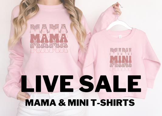 Mama & Mini T-Shirt LIVE