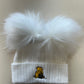 Double Pom Hat Winnie The Pooh - 3+ Months