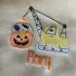 Pumpkin Crane Kids Hoodie tracksuit personalised set