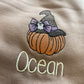 Pumpkin Witches Hat Kids personalised sweater