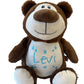 Cubbyford Brown bear Personalised Teddy