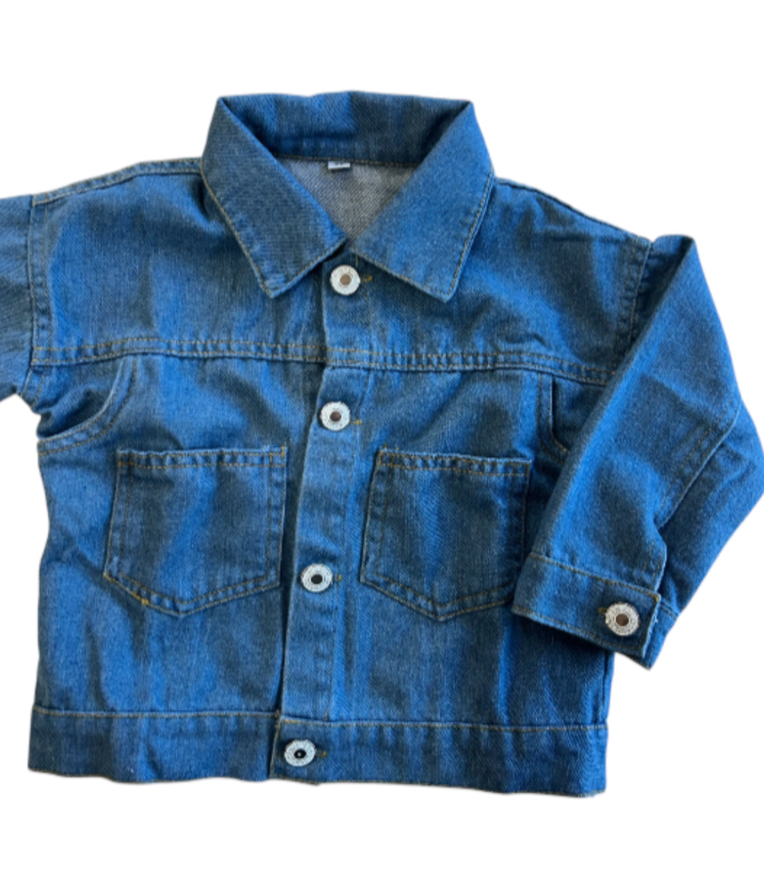 Personalised Kids' Denim Jacket - floral design
