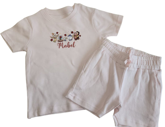 D2 Kids Personalised Short & T-Shirt Summer set