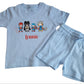 D3 Kids Personalised Short & T-Shirt Summer set
