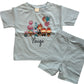 D1 Kids Personalised Cycle short summer t-shirt set