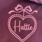 Personalised Heart Lockett Embroidered Backpack – Baby Changing Bag &amp; Toddler Nursery Bag