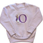 Pastel Colours Personalised Kids Jumper Initial & Rabbit - Various Colours