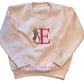 Pastel Colours Personalised Kids Jumper Initial & Rabbit - Various Colours