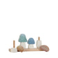 Stacking wooden mushrooms by Little Dutch