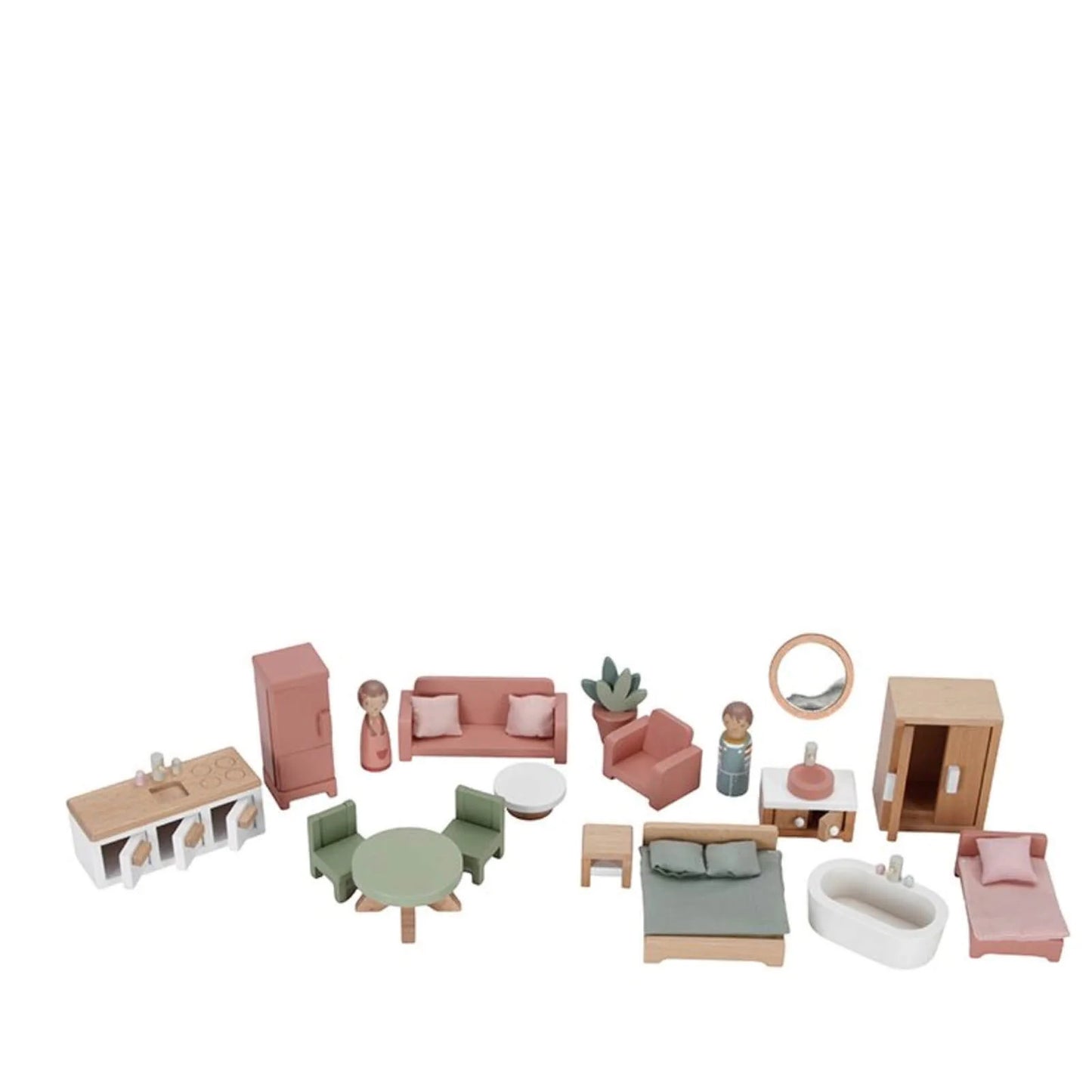 Dolls House Wooden inc. accessories by Little Dutch