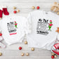 Christmas personalised sweater Adults & Kids - VARIOUS DESIGNS