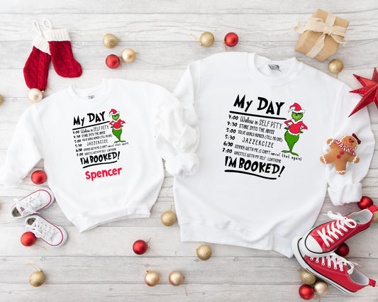 Christmas personalised sweater Adults & Kids - VARIOUS DESIGNS