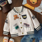 Personalised Boys Varsity Style Jacket