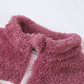 Fluffy Personalised Fleece Stripe Jacket Coat