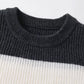 Boys Stripe Knitted personalised kids sweater