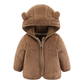 Baby Bear personalised teddy hooded coat / jacket