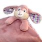 Dusky Pink Polka Dot Personalised giant comfort blanket
