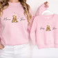 Matching Mama & Baby Bear Personalised Jumpers  - Various Colours