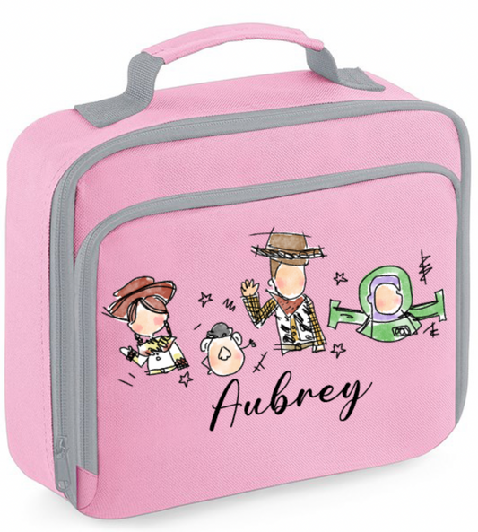 D6 Personalised Canvas Lunch Bag – Various Colours