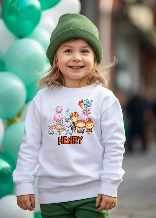Elemental personalised Disneyland Adventure sweater